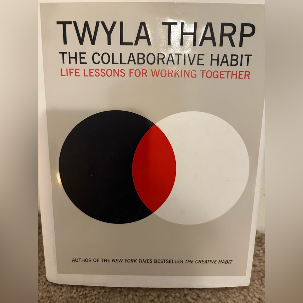 Twyla Tharp Book - The Collaborative Habit lessons for working together